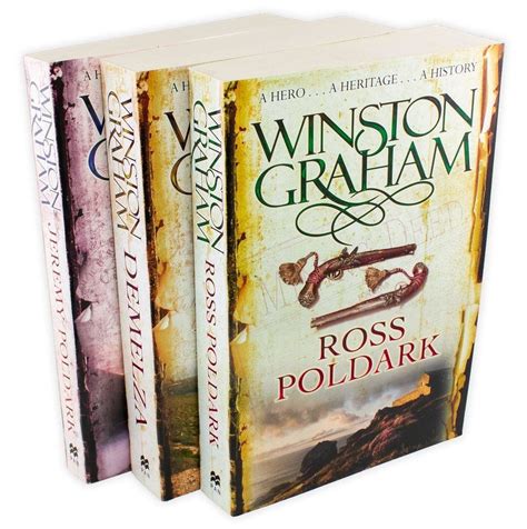 Winston Graham Poldark Series 3 Book Collection - Books 1-3 - Adult ...