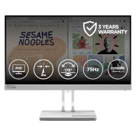 Lenovo L22e-40 54.61cms (21.5) Monitor | 67AFKACBIN | Lenovo India