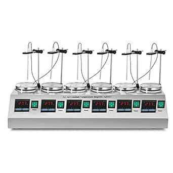 Digital Magnetic Stirrer with Hotplate 0~2400 RPM Mixer Plate Magnetic ...