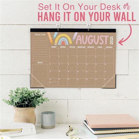 Hadley Designs Doodle Large Desk Calendar 2025-2026 - 2025 Desk India ...