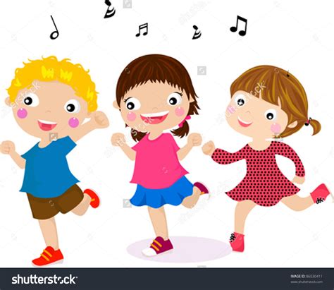 5+ Kids Dancing Clipart - Preview : Illustration Feat | HDClipartAll