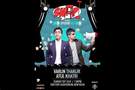 Get Ready For A Laughter Riot At Snap Episode 003 feat. Varun Thakur ...