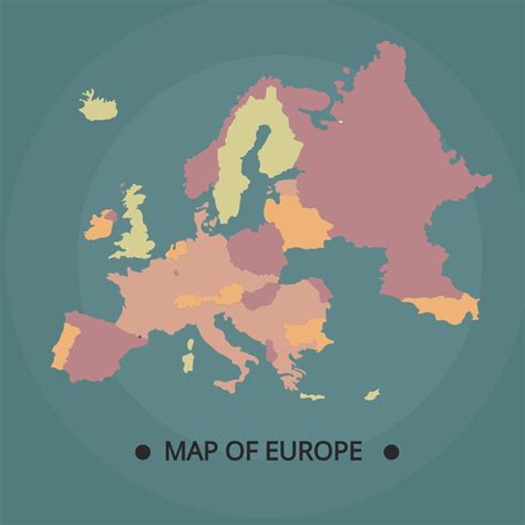 Europe Map Simple 的图像结果