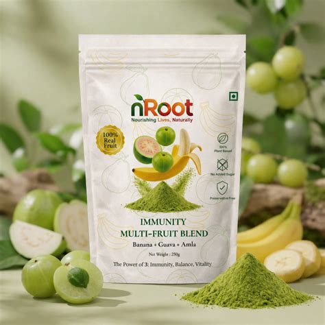 Banana + Amla + Guava – nRoot