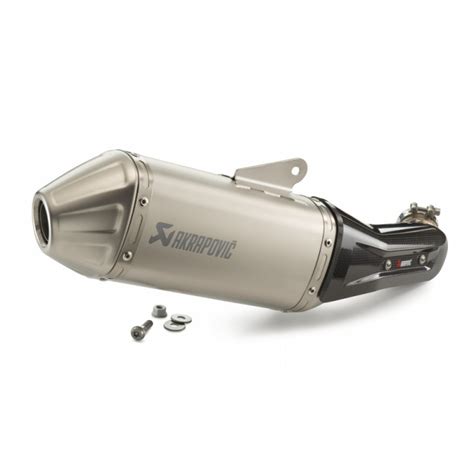 KTM 390 Adventure 2020 Akrapovic Slip-on Exhaust