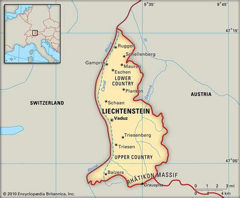 Liechtenstein Location On The Europe Map Ontheworldma - vrogue.co