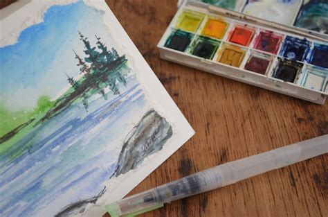 Kellie Chasse Fine Art: Watercolor Brush Pen Tutorial for a Sweet ...