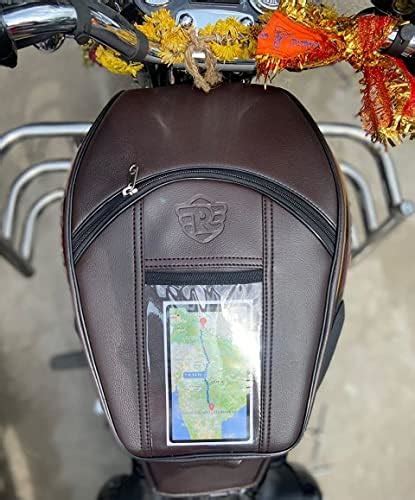 Sahara Seats Highness CB350 /CB 350 RS Tank Cover with Mobile Holder ...