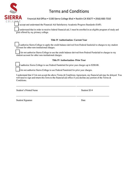 Fillable Online Table of Contents - Sierra College Fax Email Print ...