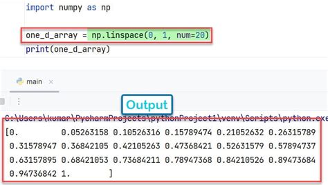 Image result for Python-Numpy Linspace