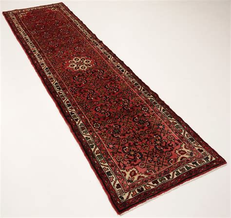 Perserteppich Hamedan rot (84x314cm)