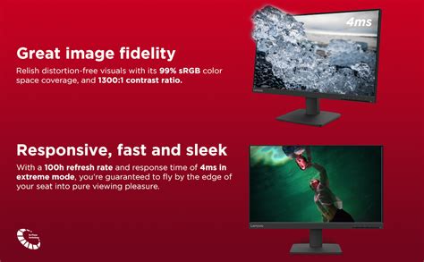 Lenovo L22-4e | 21.5" (55.88cm) FHD IPS 100Hz Ultraslim Monitor | 4ms ...