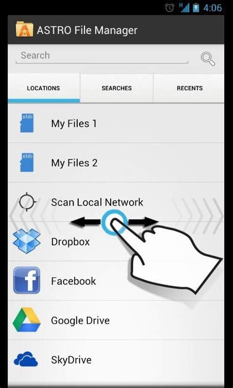 Android File Browser 的图像结果