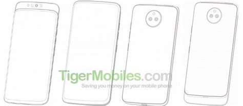 Patent van Lenovo toont smartphones met slider voor selfiecamera - Tweakers