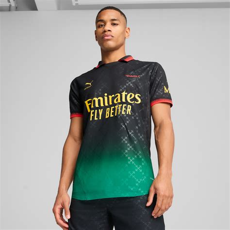 AC MILAN x OFF-WHITE™ Authentic Men's Soccer Jersey | PUMA