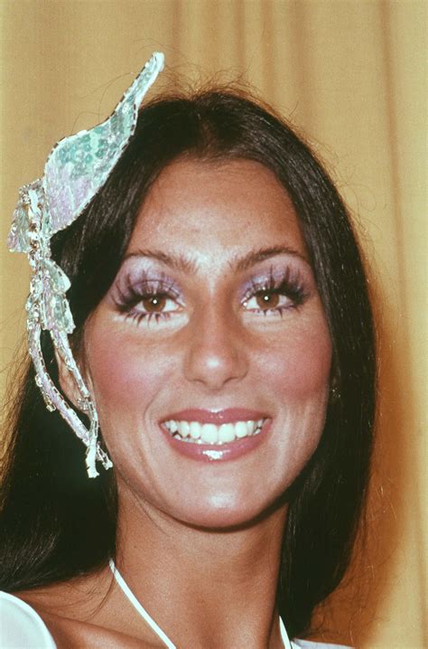 cher eye makeup 70s