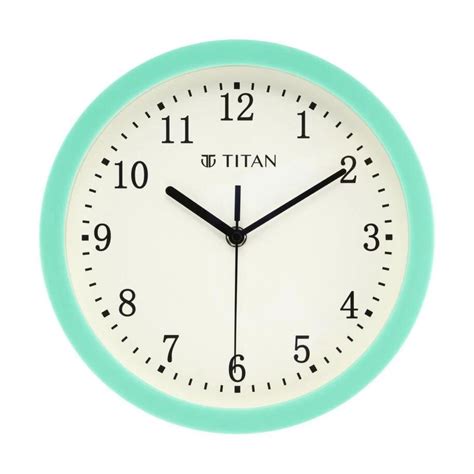 Contemporary Green Wall Clock with Silent Sweep Technology - W0060PA01 ...