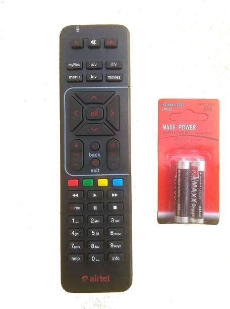 Airtel Dth Remote | Remote Controllers Online at Best Price | Flipkart