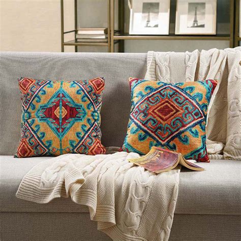 Digitally Printed Velvet Cushion Cover-5250 – Swayam India