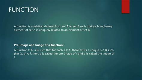 Image result for Relation and Function Class 12 PPT