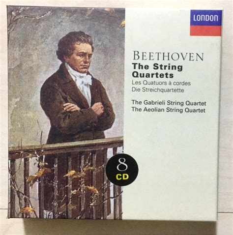 8CD BOX ベートーベン The String Quartets Gabrieli & Aeolian Quartet クラシック輸入盤 ...