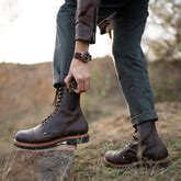 Monkey Explorer Boots 6" (Raven Black) Goodyear Welted – Craft & Glory ...