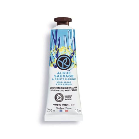 Yves Rocher WILD ALGAE & SEA FENNEL MOISTURIZING HAND CREAM