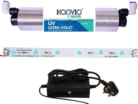 Konvio Neer Water Purifier UV Maintenance Service kit (UV Barrel/UV Led ...