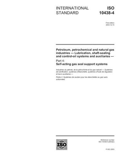 ISO 10438-4:2003, Petroleum, petrochemical and natural gas industries ...