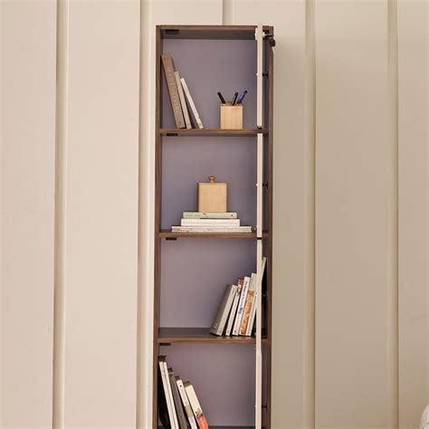 Buy Addison 5-Tier Book Cabinet with Shutters - Beige from Home Centre ...
