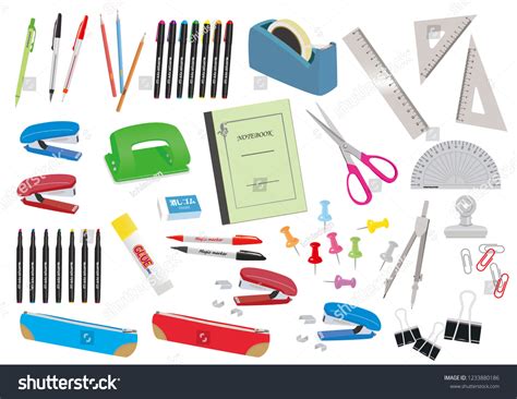 Stationary Set Clip Art 的图像结果