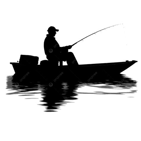 Silhouette Of Fisherman