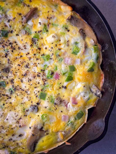 TasteGreatFoodie - High Protein Cottage Cheese Tortilla Quiche - Breakfast
