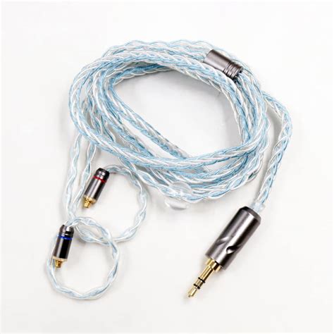 QKZ T1 MMCX Upgrade Cable for IEM Earphone, 200 Cores 8 Strand Oxygen ...