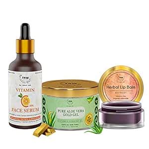 TNW-THE NATURAL WASH Vitamin C Face Serum/Skin Brightening Serum + Pure ...