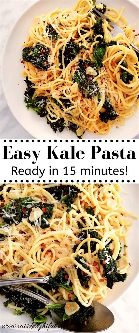 Easy kale pasta recipe – Artofit