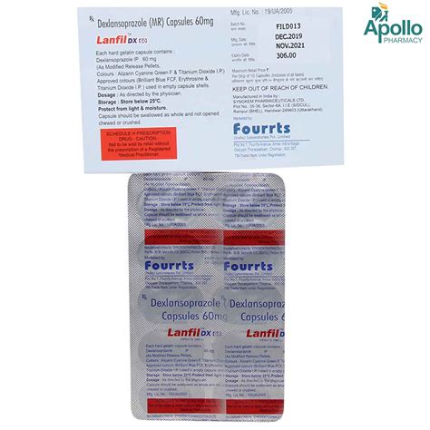 Lanfil DX 60 Capsule 10's Price, Uses, Side Effects, Composition ...