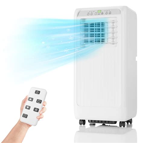 8,000 BTU Portable Air Conditioner - Dehumidifier, Fan, Sleep Mode ...