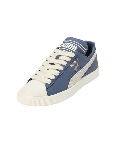 Buy Puma Unisex-Adult Clyde Q3 Rhuigi Pristine-Pristine-Inky Blue ...