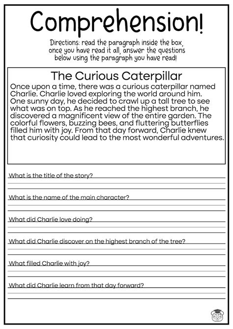 Free Printable Reading Comprehension Worksheets For 7th Graders ...