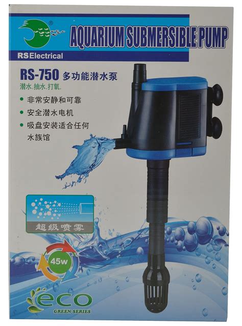 RS Electrical Fish Water Aquarium Pump, Black : Amazon.in: Pet Supplies