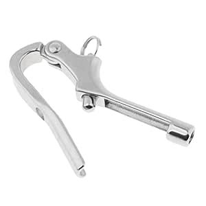 4/6" 316 Stainless Steel Pelican Hook Fit for Marine Boat Guard Rail ...