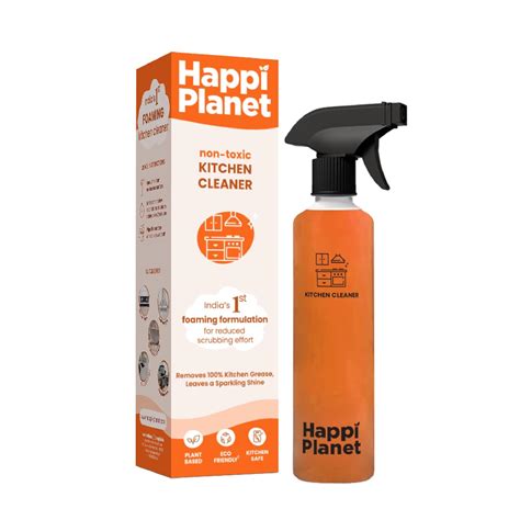 Buy Happi Planet | Kitchen Cleaner | India’s 1st Foaming Formulation ...