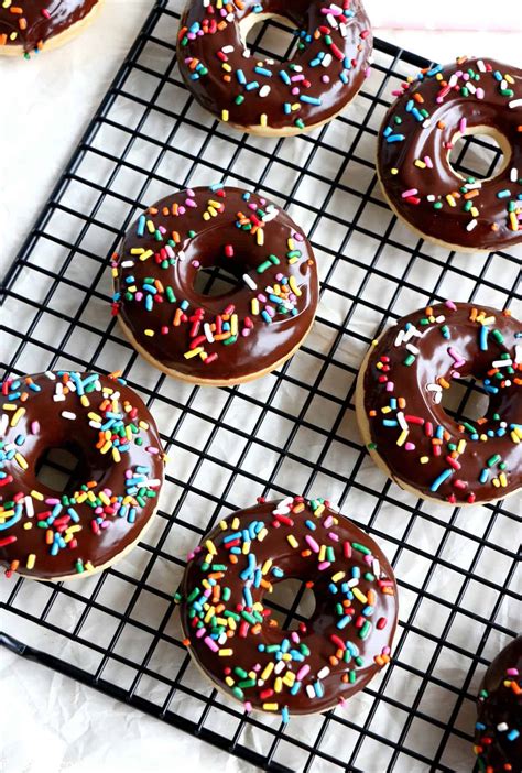 Easy Chocolate Frosted Donuts - Del's cooking twist