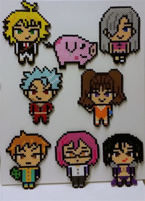 The Seven Deadly Sins (Minus pride, plus Elizabeth and Hawk), chibi ...