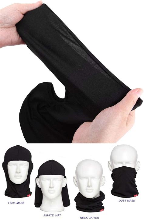 Buy Balaclava Face Mask Men Summer 2 Pack, UV Sun Protection Balaclava ...