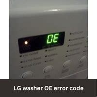 How to Fix LG Washing Machine with OE Code 的图像结果