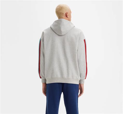 Levi's® Gold Tab™ Half Zip Hoodie - Grey | Levi's® AD