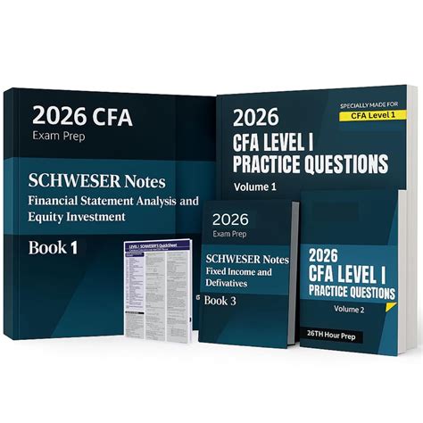 Buy 2026 CFA Level 1 study material with 4 Syllabus Guides, 2 Question ...