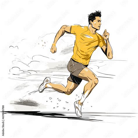 Runner Cartoon Images 的图像结果